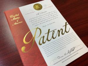 patent lawyer Bakersfield, CA patent certificate